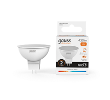 Лампа светодиодная LED 5,5Вт GU5.3 220В 2700К Elementary MR16  13516  Gauss