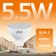 Лампа светодиодная LED 5,5Вт GU5.3 220В 2700К Elementary MR16  13516  Gauss