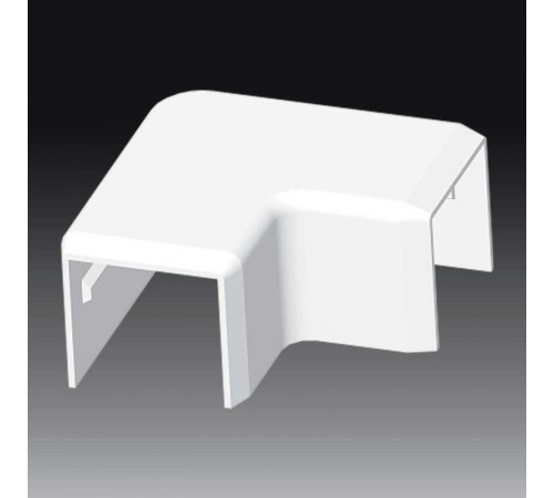 Поворот на 90 гр. LV 24X22 8793 (HB) (Цвет Белый)   8793_HB  Kopos