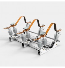 Разъединитель РЛК.2-10.IV/630 УХЛ1 с приводом ПР-02-7 УХЛ1 с КМЧ (6800)  15500602  НИЛЕД