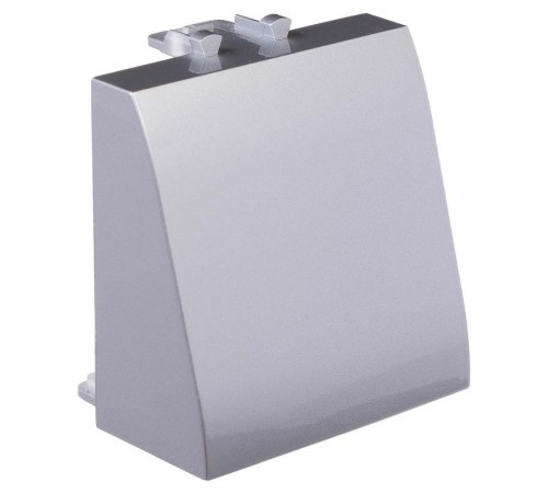 Вывод кабеля модульный "Avanti", "Закаленная сталь", 2 модуля  4404982  DKC