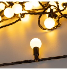 Светодиодная гирлянда ARD-BALL-CLASSIC-D23-10000-BLACK-80LED WARM (230V, 3.5W)  025617  Arlight