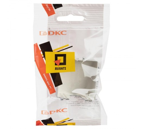 Вывод кабеля модульный "Avanti", "Закаленная сталь", 2 модуля  4404982  DKC