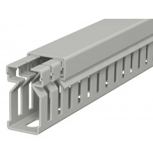 Распределительный кабельный канал LK4 30x15x2000 мм (ПВХ,серый) (LK4 30015)  6178003  OBO Bettermann
