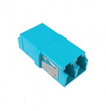 Адаптер LC/UPC-Duplex TOP, Senior/Senior, SC-footprint, ОМ3, бирюзовый  RNFA53DLC  DKC