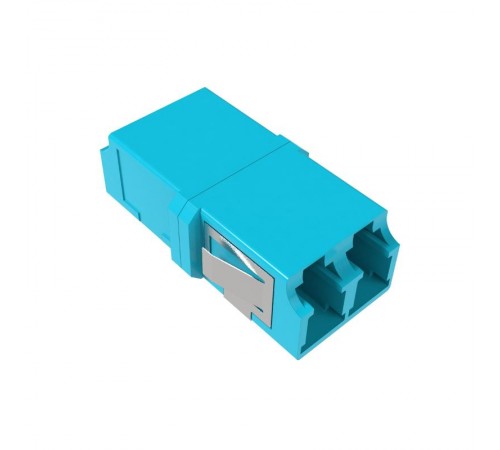 Адаптер LC/UPC-Duplex TOP, Senior/Senior, SC-footprint, ОМ3, бирюзовый  RNFA53DLC  DKC