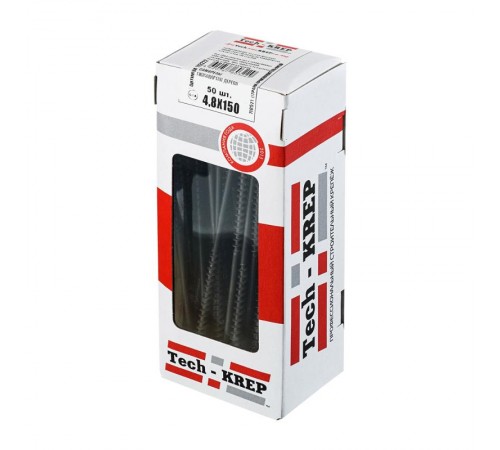 Саморез ШСГД 4,8х150 (50 шт) - коробка с окном ( 0,556 кг)  112222  Tech-KREP