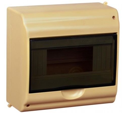 Корпус пластиковый навесной на 9 модулей КМПн 2/9-2 180х188х96мм IP31 сосна с прозрачной крышкой KREPTA 3  MKP42-N-09-31-02-S  IEK