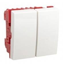 Выключатель 2-кл. 10А, без индикатора  E2MV10-023-10 EKF