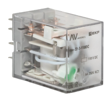 Реле промежуточное RPA 22/3 6A 110В DC  AVERES rpa-22-3-110DC EKF