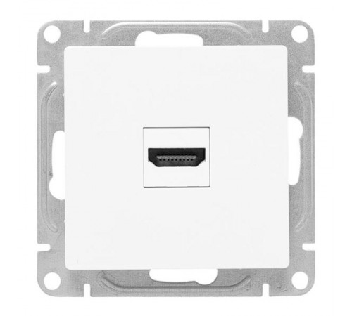 Механизм розетки HDMI, белый Эпика EKF  UP1-SOW-HDMI  EKF