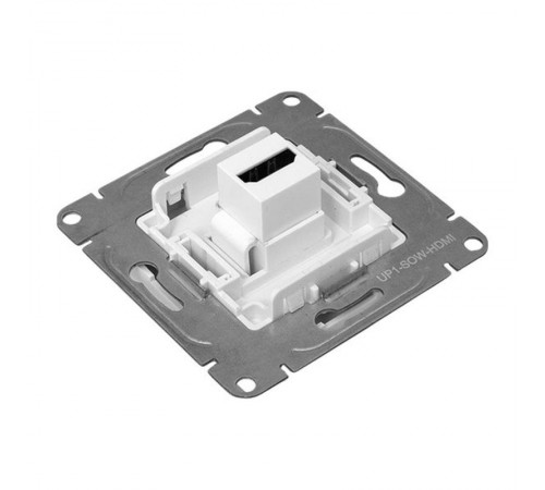 Механизм розетки HDMI, белый Эпика EKF  UP1-SOW-HDMI  EKF