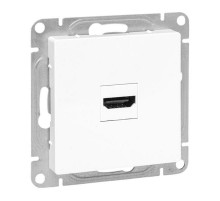 Механизм розетки HDMI, белый Эпика EKF  UP1-SOW-HDMI  EKF