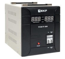 Стабилизатор напряжения электронный напольного исполнения TITAN -ТF-3000  stab-TF-3000 EKF