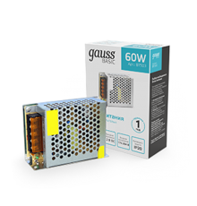 Блок питания Basic 12V 60W IP20 1/120  BT503  Gauss