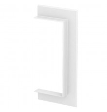 Настенная стыковая рамка кабельного канала Rapid 80 90x210 мм (алюминий,белый) (G-AWAO90210RW)  6279010  OBO Bettermann