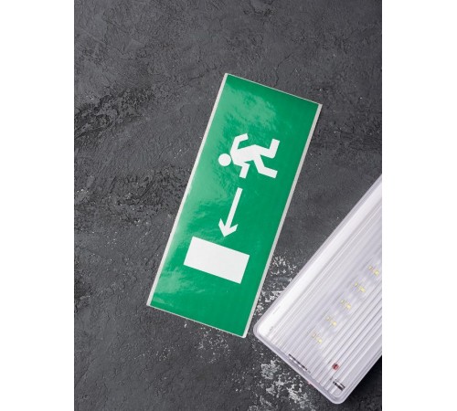 Пиктограмма "Направление налево" 320х120мм (для EXIT, SAFEWAY-40)  pkal-01-03  EKF