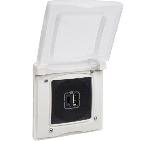 Etika Белый Рамка 1-ая IP44  672550  Legrand