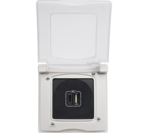 Etika Белый Рамка 1-ая IP44  672550  Legrand