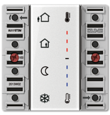 KNX модуль для регулятора, 2 группы  A5178TSM  Jung