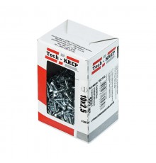 Саморезы универсальные 10х2,5 мм (500 шт) оцинкованные - коробка с окном ( 0,149 кг)  102155  Tech-KREP