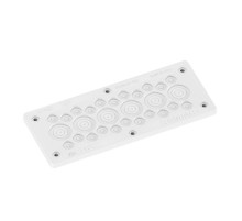 Мембранный кабельный ввод, EPDM, IP66, t эксп. -70..+90, ШхВ 216х89 мм, 22x2,0-13,5 мм, 6x2,0-27,5 мм  R5MMB1  DKC