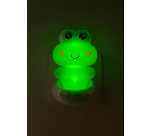 Ночник NN-608-SW 0,5Вт светодиодный зеленый  Б0019100  ЭРА