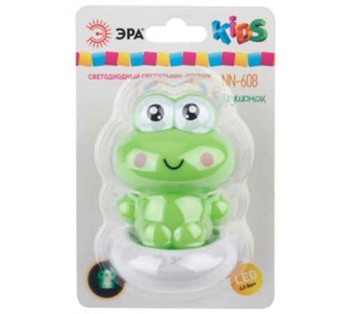 Ночник NN-608-SW 0,5Вт светодиодный зеленый  Б0019100  ЭРА