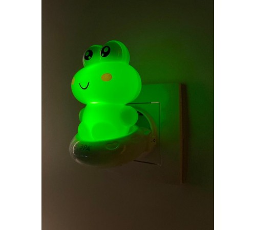 Ночник NN-608-SW 0,5Вт светодиодный зеленый  Б0019100  ЭРА