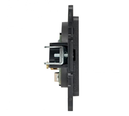 Стокгольм Механизм Розетки TV 1-местной 75Ом 5-862МГц черной PROxima  EZA00-027-10  EKF