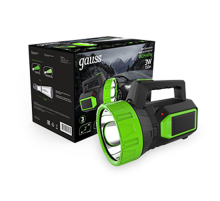 Фонарь прожекторный светодиодный GFL604 3W 150lm lead acid 900mAh LED 1/10/40  GF604  Gauss