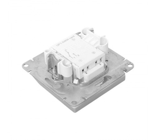 Механизм выключателя, карточный, с подсветкой, алюминий Эпика EKF  UP1-SWA-card  EKF