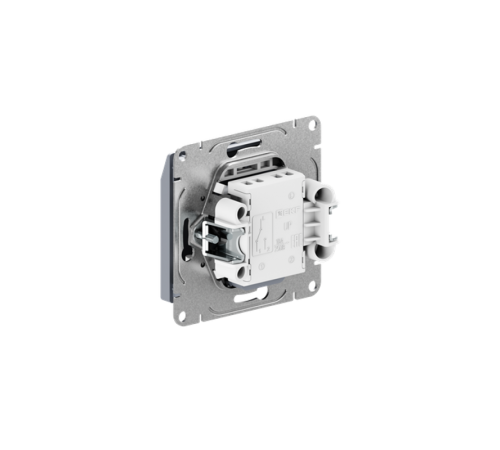 Механизм выключателя, карточный, с подсветкой, алюминий Эпика EKF  UP1-SWA-card  EKF