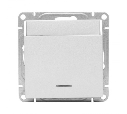 Механизм выключателя, карточный, с подсветкой, алюминий Эпика EKF  UP1-SWA-card  EKF