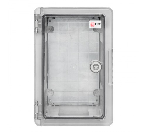 Щит пластиковый с монтажной платой прозрачная дверь (ВхШхГ) 300х200х130мм IP65 PROxima  PBT65MP001  EKF