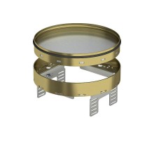 Кассетная рамка RKRN2UZD3 ном.размер R4 D 215 мм (латунь) (RKRN2UZD3R4MS20)  7409132  OBO Bettermann