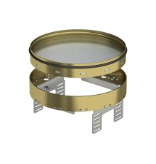 Кассетная рамка RKRN2UZD3 ном.размер R4 D 215 мм (латунь) (RKRN2UZD3R4MS20)  7409132  OBO Bettermann