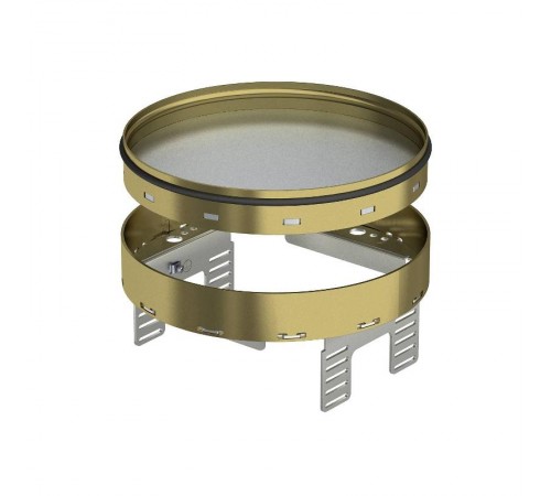 Кассетная рамка RKRN2UZD3 ном.размер R4 D 215 мм (латунь) (RKRN2UZD3R4MS20)  7409132  OBO Bettermann