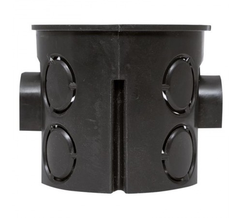 Коробка установочная КМТ-010-060 со стык. узлами для твердых стен (71х62)  plc-kmt-010-060  EKF