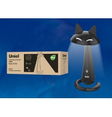 Светильник настольный TLD-532 Black/LED/360Lm/4500K/Dimmer "Кошка" 7W сенсор диммер Чёрный  UL-00001460  Uniel
