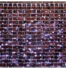 Гирлянда "Светодиодный Дождь" 2х9м, постоянное свечение, прозрачный провод, 230 В, диоды БЕЛЫЕ, 2200 LED  235-195  NEON-NIGHT