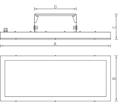 Светильник светодиодный промышленный LB/S M ECO LED 75 4000K  1334000710  Световые Технологии