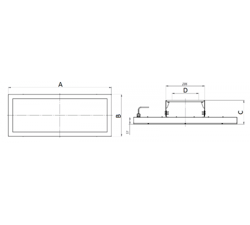 Светильник светодиодный промышленный LB/S M ECO LED 75 4000K  1334000710  Световые Технологии