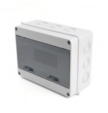 Бокс настенный 12 модулей, пластик, IP65, EBX50-1/12-65  39191  STEKKER