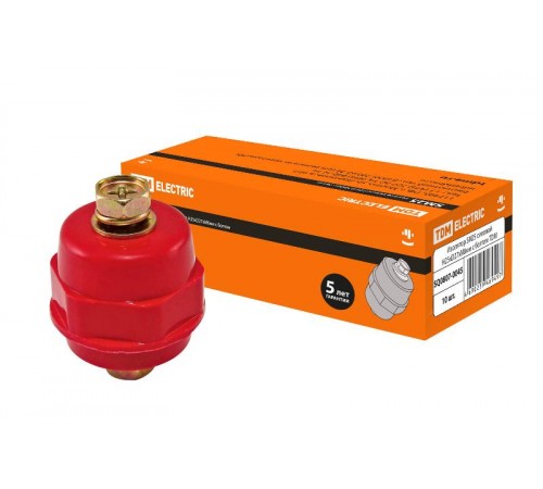 Изолятор SM25 силовой Н25хD27хМ8мм с болтом  SQ0807-0045  TDM