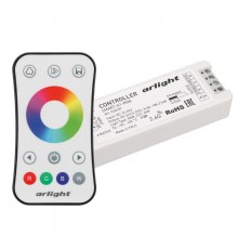 Контроллер SMART-RGB-SET-RING (12-24V, 3x3A, ПДУ 2.4G) (Arlight, IP20 Пластик, 5 лет)  034807  Arlight