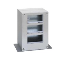 Simon CIMA 500 Башня двусторонняя на 3 модуля 500CIMA, 168х133х235,5мм, опора 133х221мм, сталь  52510223-036  Simon