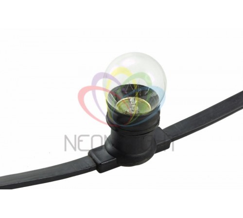 Шнур Belt-Light  2 жилы  шаг 40 см  патроны e27 влагостойкая IP65  331-212  NEON-NIGHT