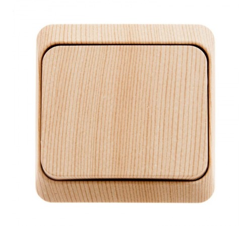 Этюд Сосна О/У Переключатель 1-клавишный  BA10-004D  SE