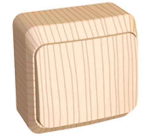 Этюд Сосна О/У Переключатель 1-клавишный  BA10-004D  SE